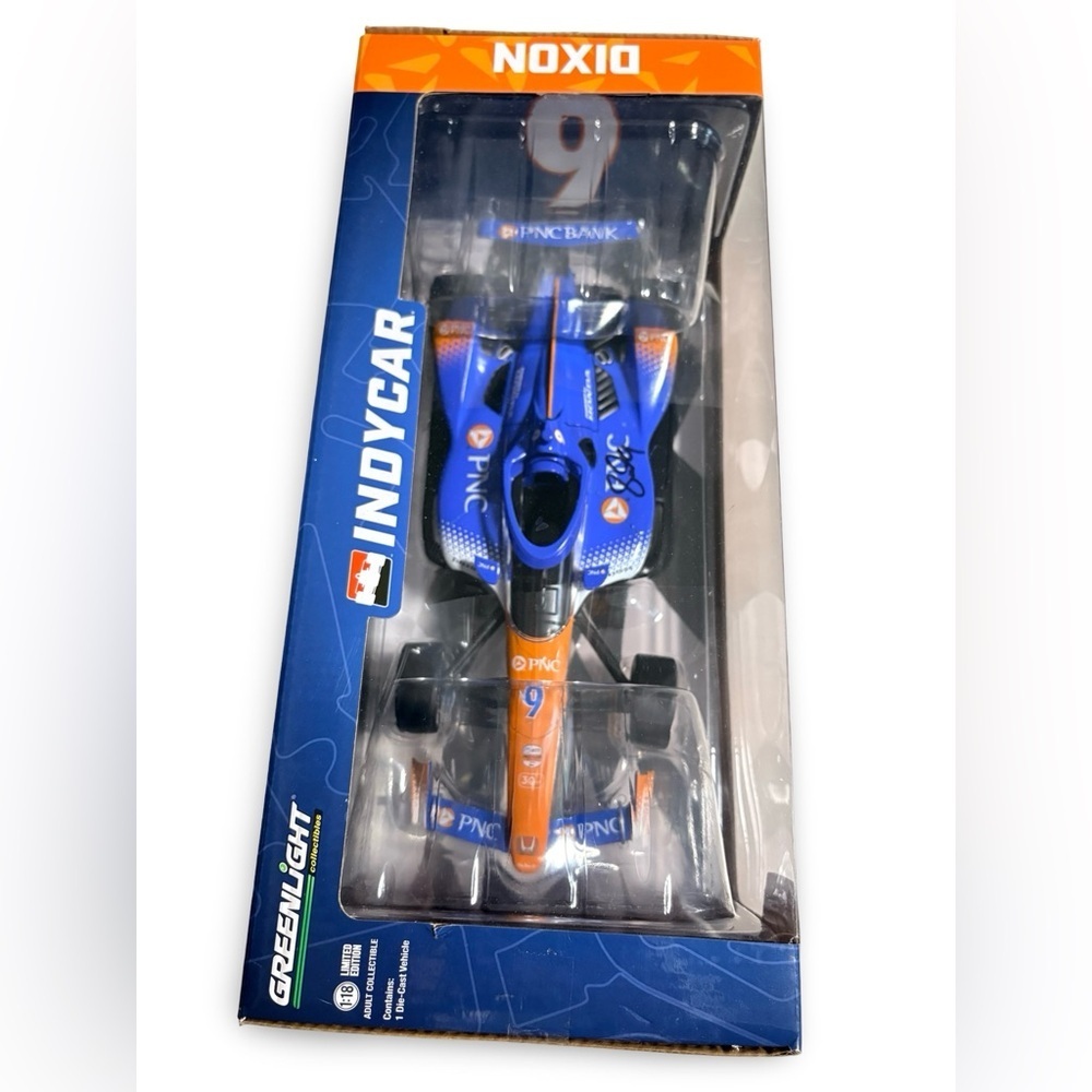 NWT Autographed Scott Dixon #9 IndyCar 2023 Greenlight 1:18 Diecast Collectible - Picture 5 of 17